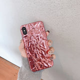 Fashion Abstract Tin foil Phone Case