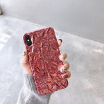Fashion Abstract Tin foil Phone Case