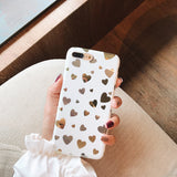 Lovely Mirror Love Heart Phone Case