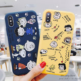 Cartoon Dog Printed Phone Case