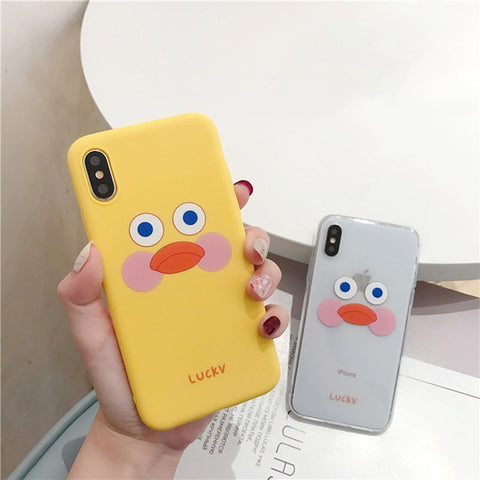 Cute Cartoon Duck Phone Case