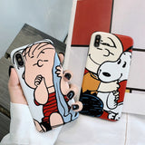 Funny Cartoon Painting Phone Case