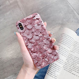 Conch Shell Scale Pattern Phone Case