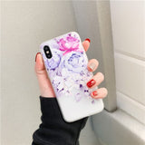 Flowers Silicon Phone Case