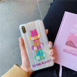 Aurora Laser Cartoon Bear Case