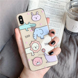 Funny Cute Cartoon Pattern Case