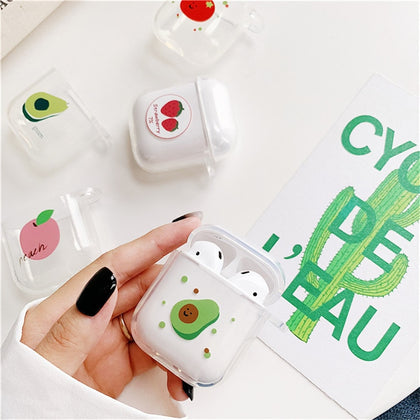 Summer Fruit Pattern Case For Airpods